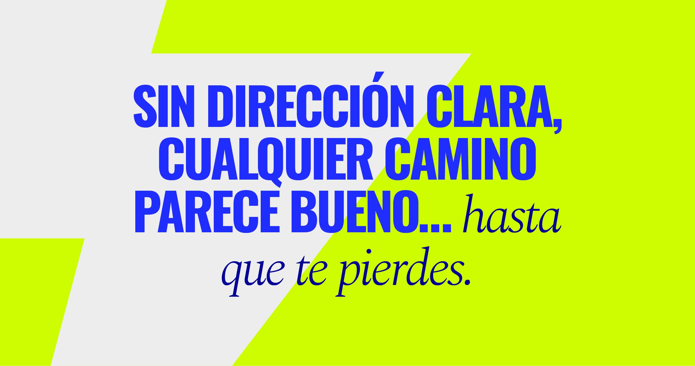 Mensaje visual sobre la importancia de definir objetivos claros en cualquier estrategia de incentivos o fidelización