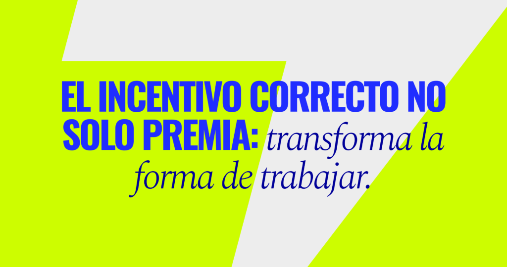 Un buen programa no solo motiva: reconfigura la forma de trabajar.